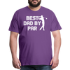 Best Dad by Par Golfer Men's Premium T-Shirt
