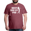 Best Dad by Par Golfer Men's Premium T-Shirt