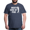 Best Dad by Par Golfer Men's Premium T-Shirt