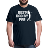 Best Dad by Par Golfer Men's Premium T-Shirt