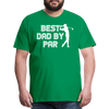 Best Dad by Par Golfer Men's Premium T-Shirt