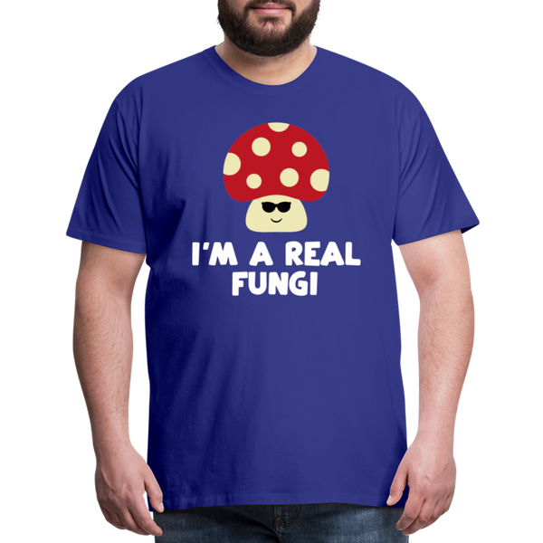 I'm a Real Fungi Pun Men's Premium T-Shirt - royal blue