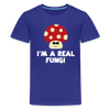 I'm a Real Fungi Pun Kids' Premium T-Shirt - royal blue