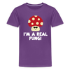I'm a Real Fungi Pun Kids' Premium T-Shirt - purple