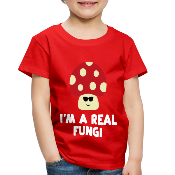I'm a Real Fungi Pun Toddler Premium T-Shirt - red