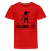 Cluck it Funny Chicken Kids' Premium T-Shirt - red