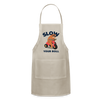 Slow Your Roll Funny Sloth Adjustable Apron - natural